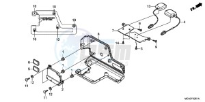 GL1800F GoldWing - GL1800-F 2ED - (2ED) drawing NAVI GATION UNIT (GL1800C/ D/ E/ F/ G)