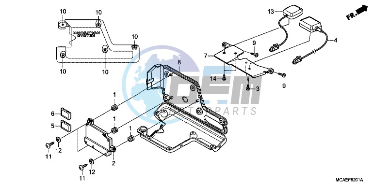 NAVI GATION UNIT (GL1800C/ D/ E/ F/ G)