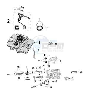 FIGHT 3 E A 4T drawing TANK AND FUEL PUMP