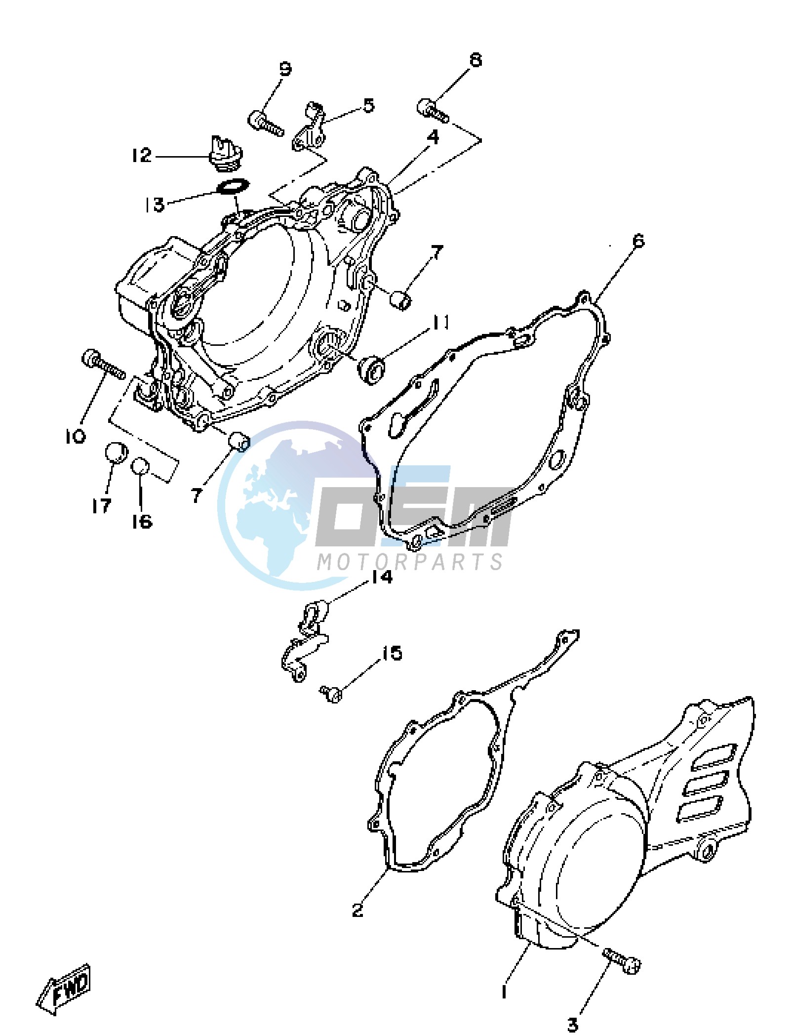 CRANKCASE COVER