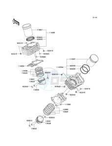 VN 800 E [VULCAN 800 DRIFTER] (E6F) E6F drawing CYLINDER_PISTON-- S- -