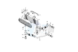 RAPTOR IE 650 drawing OIL COOLER