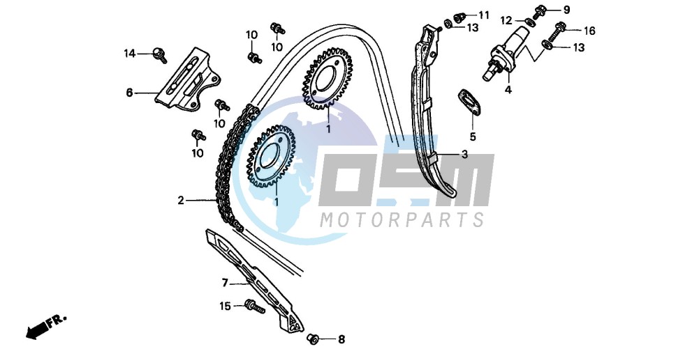 CAM CHAIN/TENSIONER