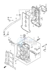 DF 50A drawing Cylinder Head