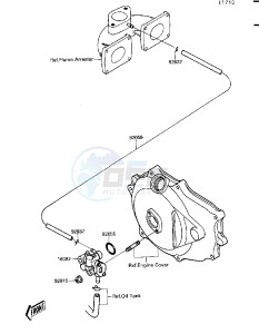 JF 650 B [TS] (B1-B2) [TS] drawing OIL PUMP