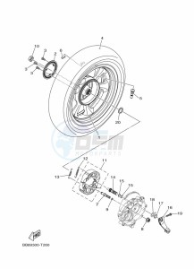 CZD300D-A XMAX 300 TECH MAX (BMK2) drawing CAMSHAFT & CHAIN