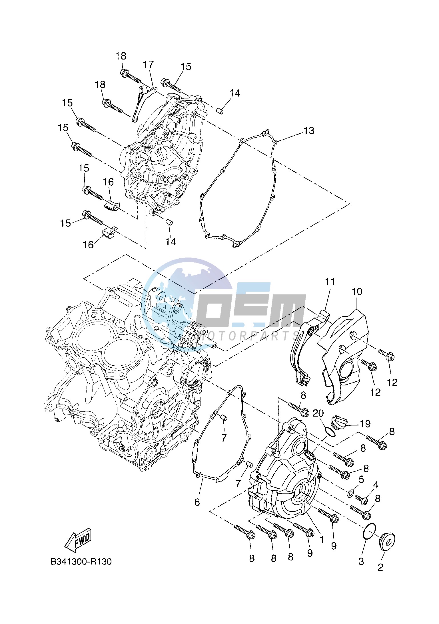 CRANKCASE COVER 1