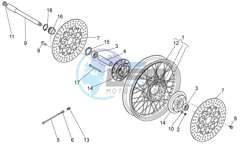 Front wheel