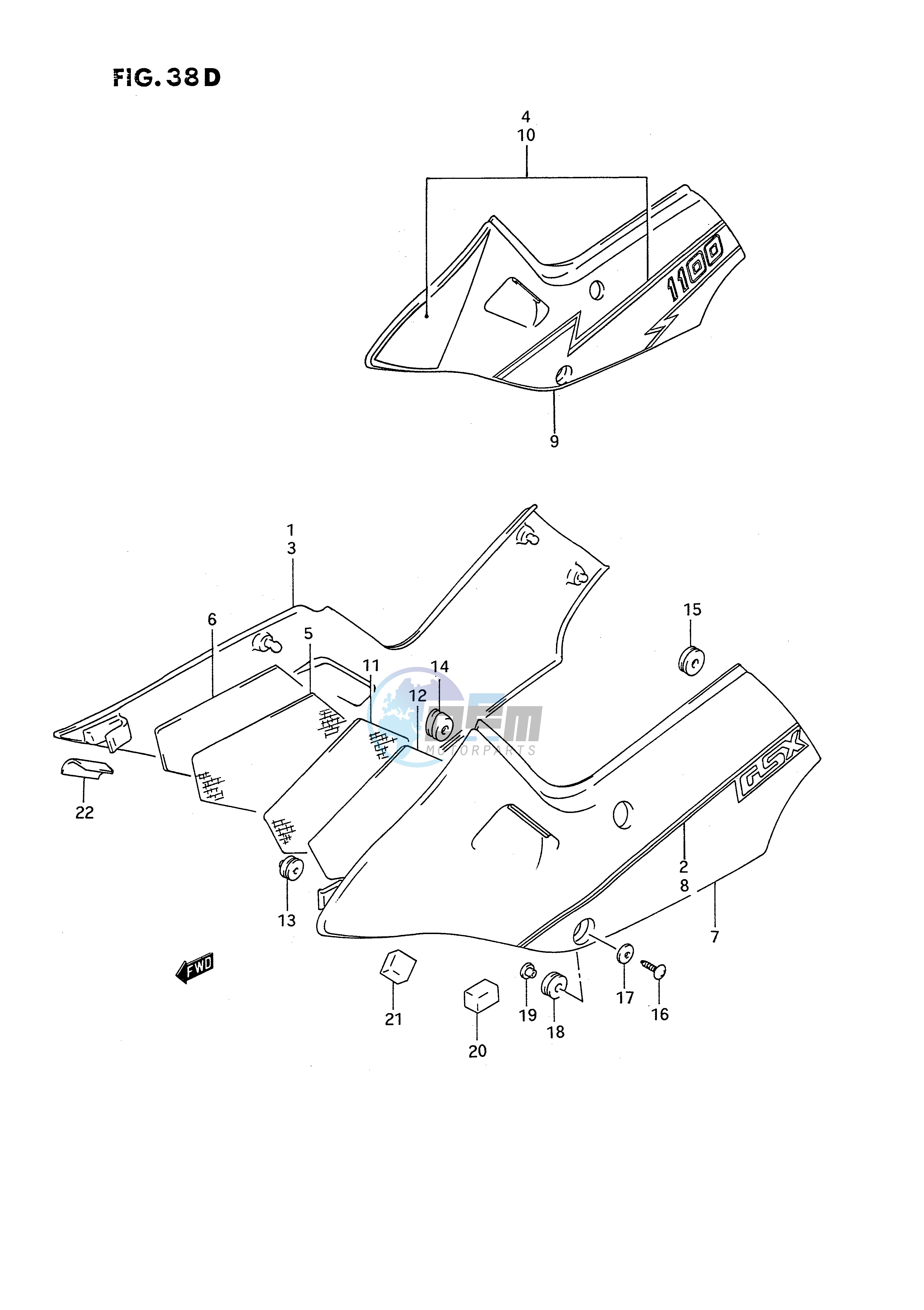 FRAME COVER (MODEL N P R)