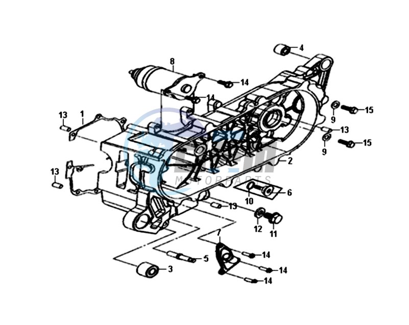 CRANKCASE COVER LINKS