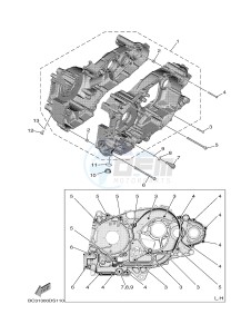 XP530E XP530E-A TMAX ABS (BV12) drawing CRANKCASE