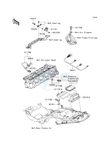 ZX 1400 A [NINJA ZX-14] (A6F-A7FA) A7FA drawing FUEL INJECTION