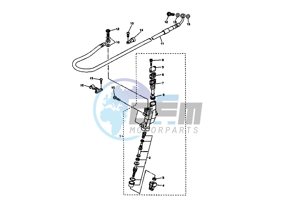 REAR MASTER CYLINDER