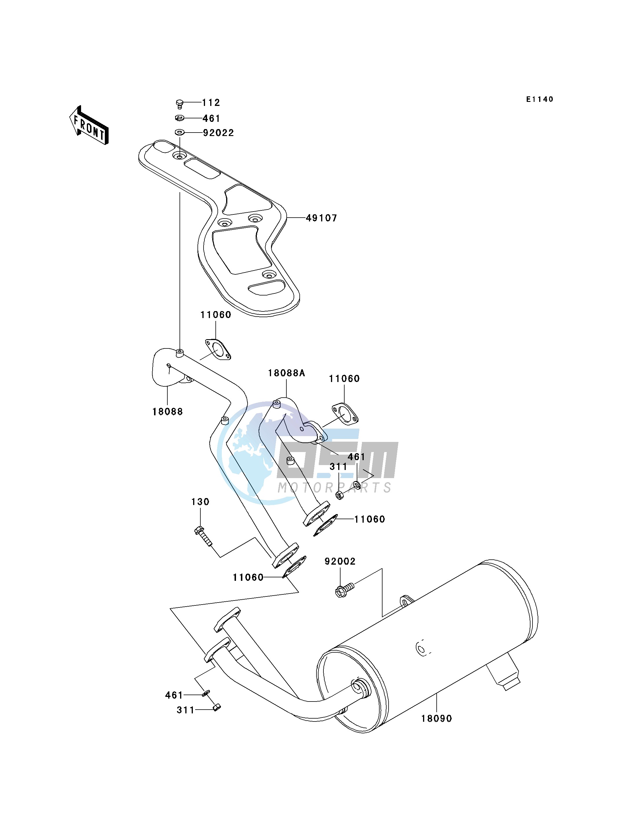 MUFFLER-- S- -