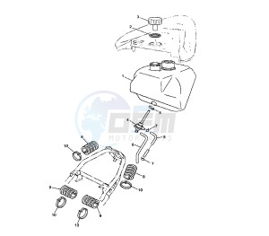 CS JOG R 50 drawing FUEL TANK