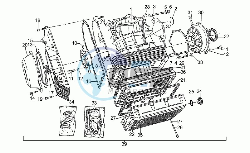 Crankcase 1991-d