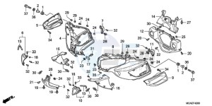 GL1800A SI - (SI) drawing COWL