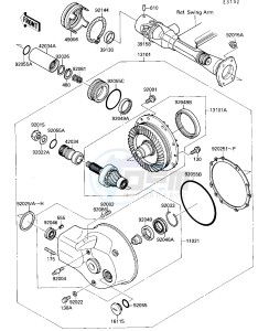 VN 1500 A [VULCAN 88] (A1-A5) [VULCAN 88] drawing DRIVE SHAFT_FINAL GEAR