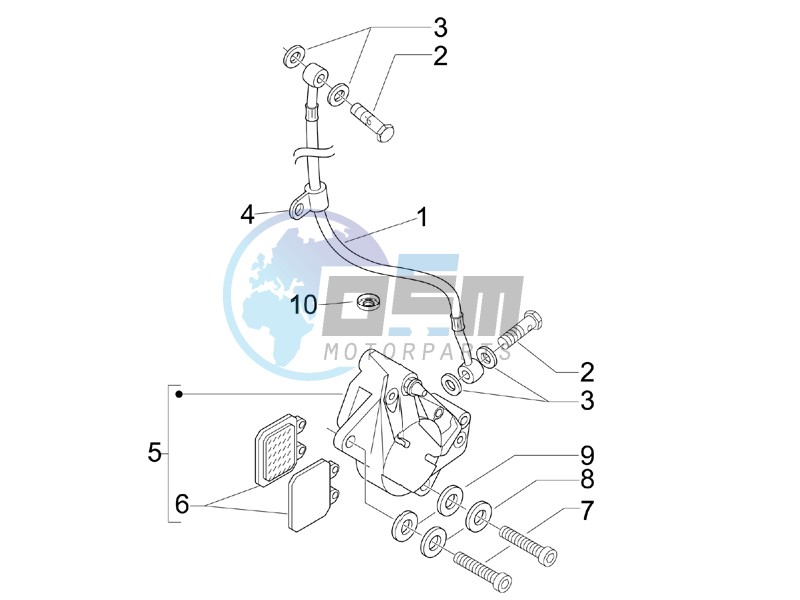 Brakes hose  - Calipers