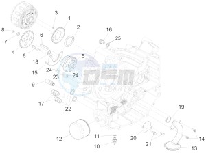 ETV 1200 Caponord Rally USA USA drawing Oil pump