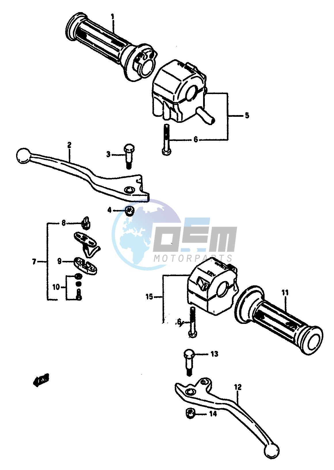 HANDLE SWITCH (MODEL H E18)