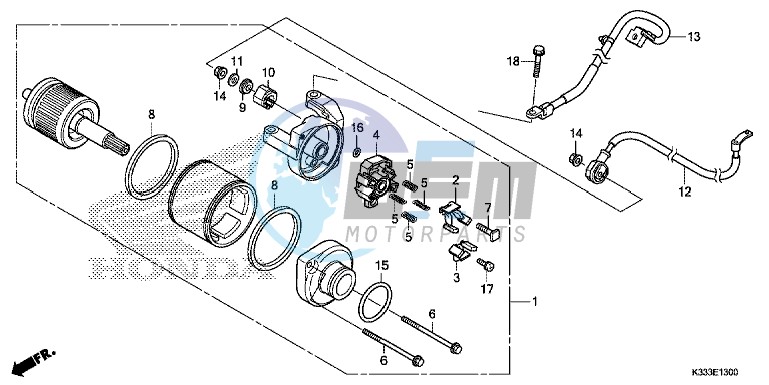 STARTER MOTOR