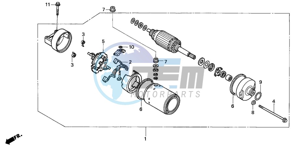 STARTING MOTOR