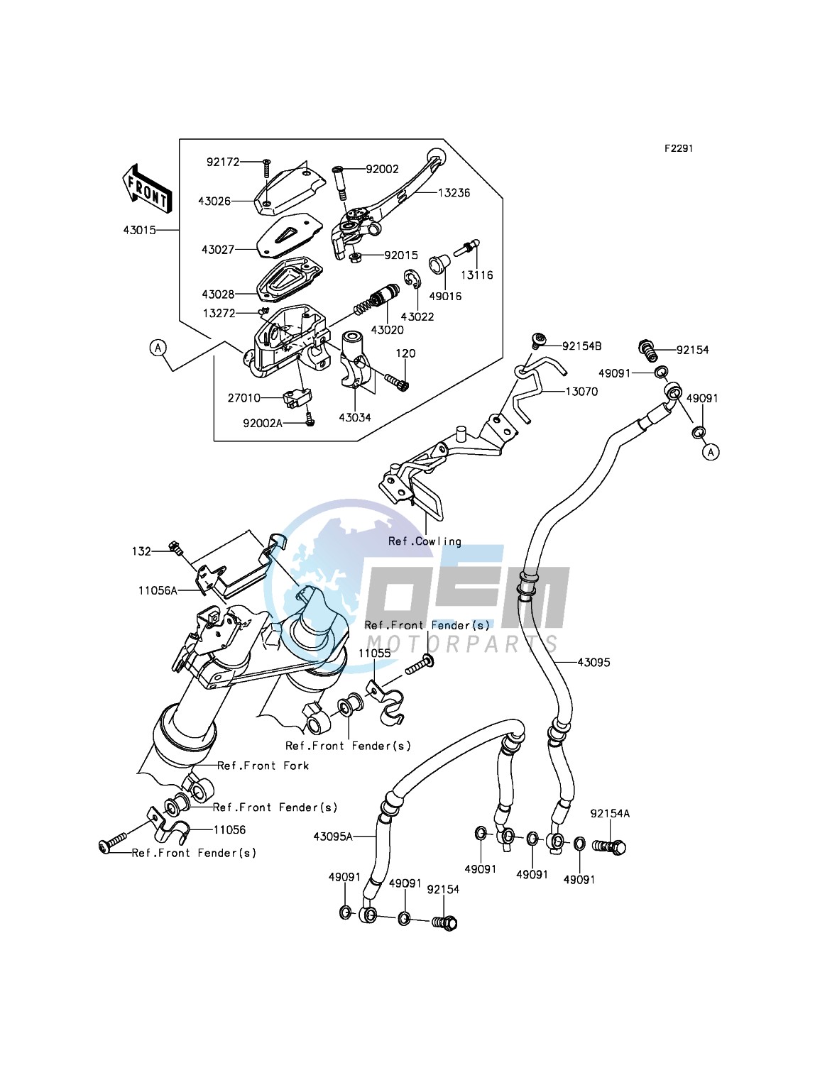 Front Master Cylinder