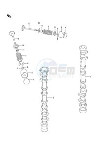 DF 140A drawing Camshaft