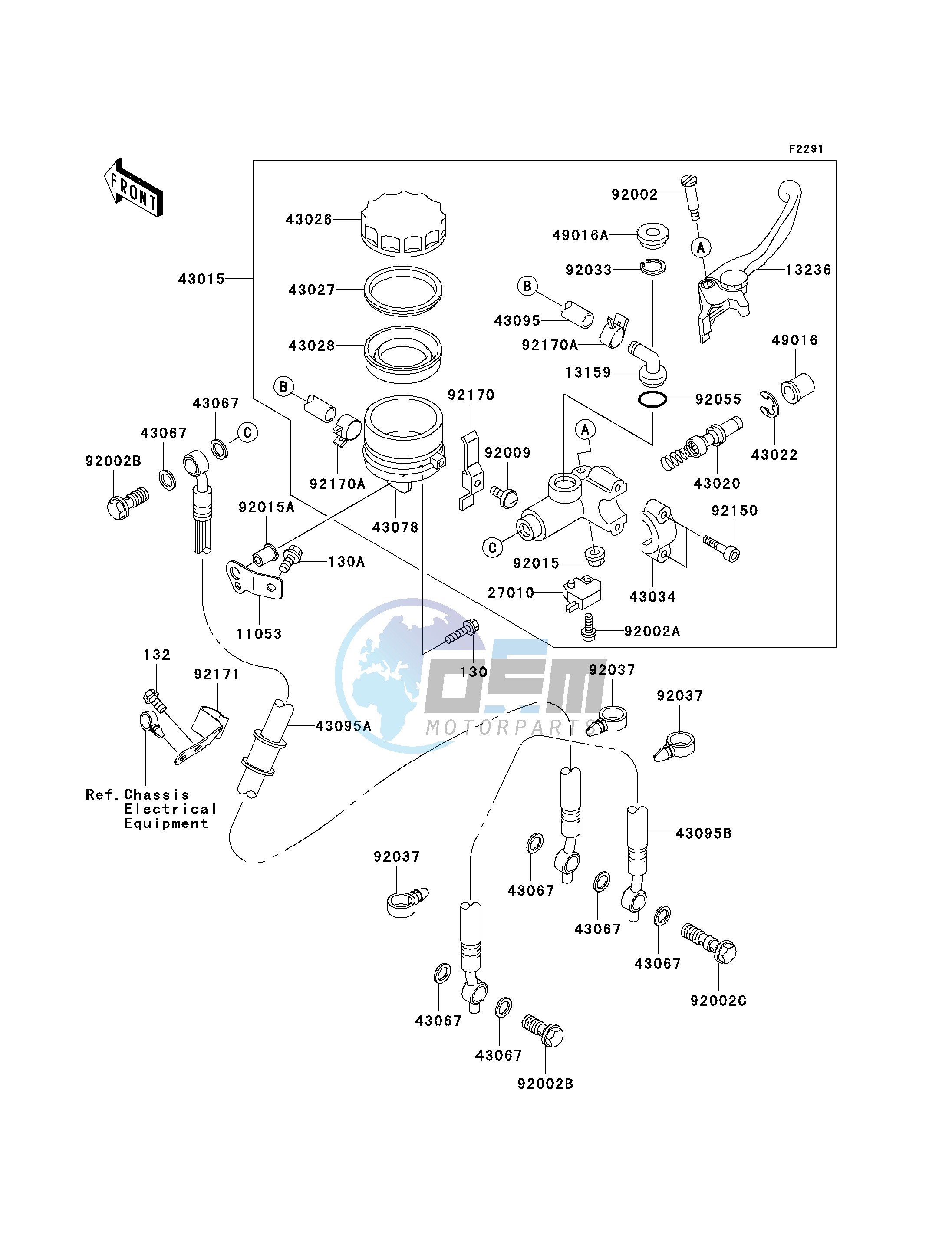 FRONT MASTER CYLINDER