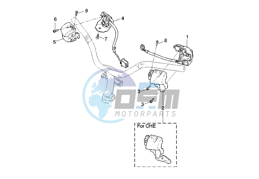 HANDLE SWITCH- LEVER