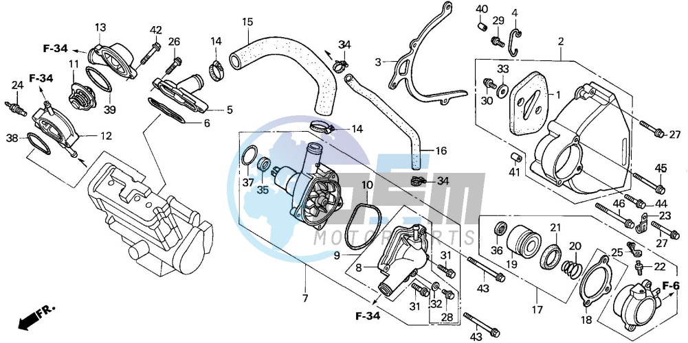 WATER PUMP (V)