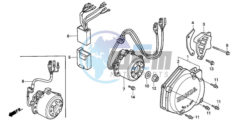 LEFT CRANKCASE COVER