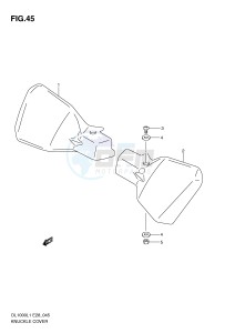 DL1000 (E28) V-Strom drawing KNUCKLE COVER