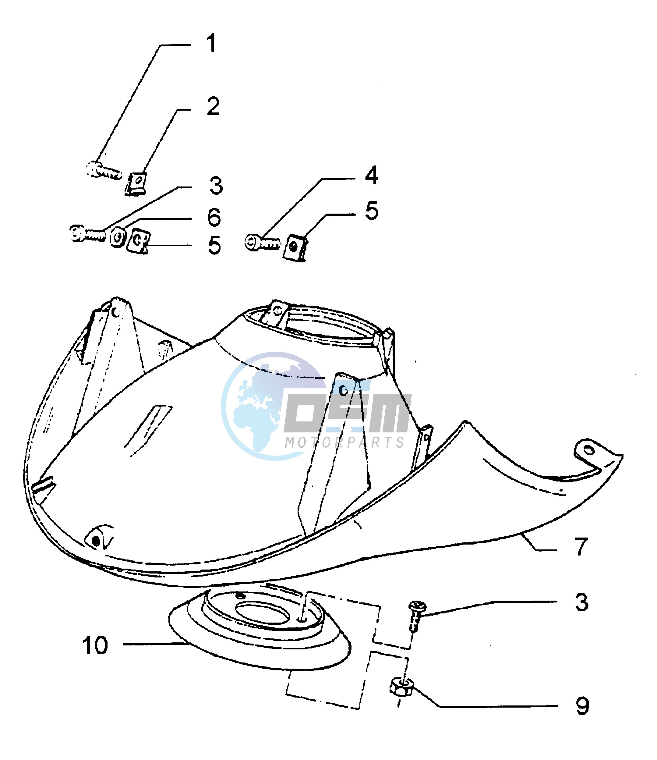 Front mudguard