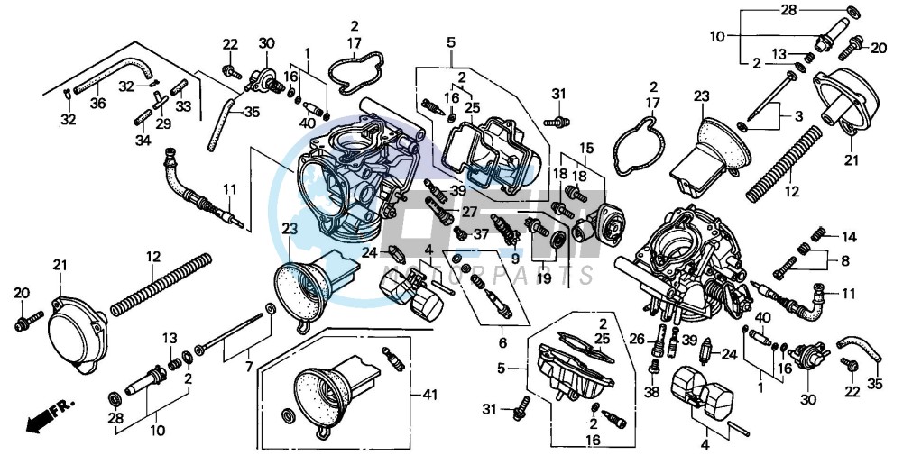 CARBURETOR (COMPONENT PARTS)