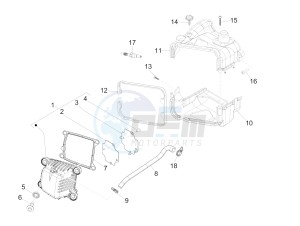 Liberty 50 4T PTT 2009-2017 drawing Cylinder head cover