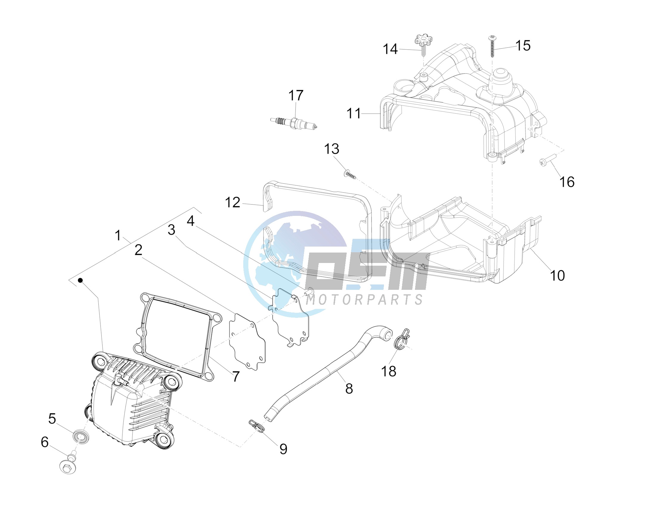 Cylinder head cover