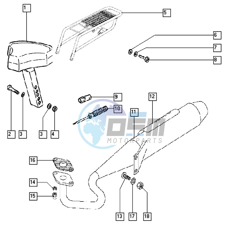 Seat-exhaust