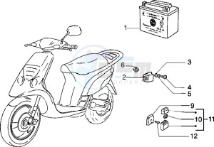 NRG 50 MC3 drawing Battery - Relais