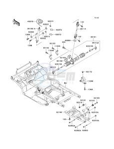 KAF 620 E [MULE 3010 4X4] (E6F-E8F) E7F drawing FRAME