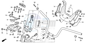 NSS250A JAZZ drawing HANDLE PIPE/HANDLE COVER (NSS2501/NSS250A)