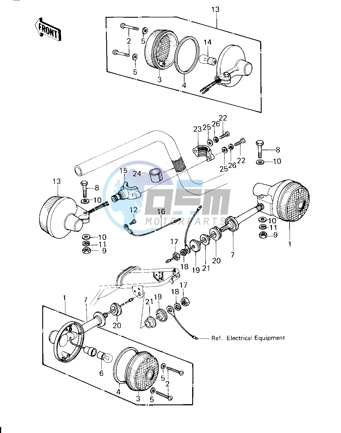 TURN SIGNALS -- 80 H1- -