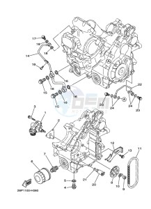 YFM700FWAD GRIZZLY 700 EPS (BDEE) drawing OIL PUMP