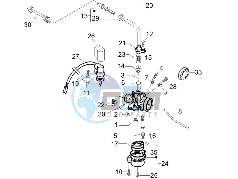 Carburetors components