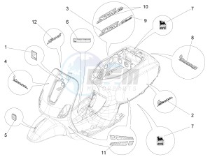 S 125 4T 3V ie drawing Plates - Emblems