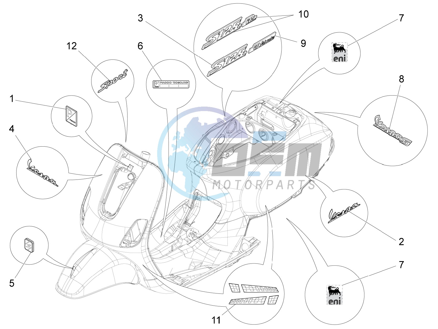 Plates - Emblems