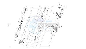 SENDA SM - 125 CC VTHSC2B1A 4T EU2 drawing FRONT FORK