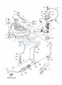 CZD300-A XMAX 300 (BY37) drawing CRANKCASE