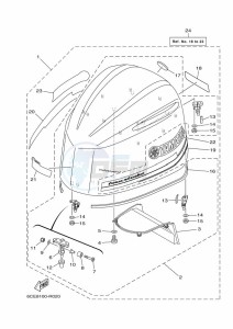 F250XCA-2020 drawing FAIRING-UPPER